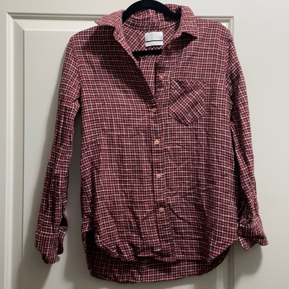 Jcrew flannel size 2